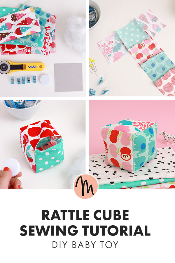 DIY Baby Rattle Cubes - Sewing Tutorial - Makerist